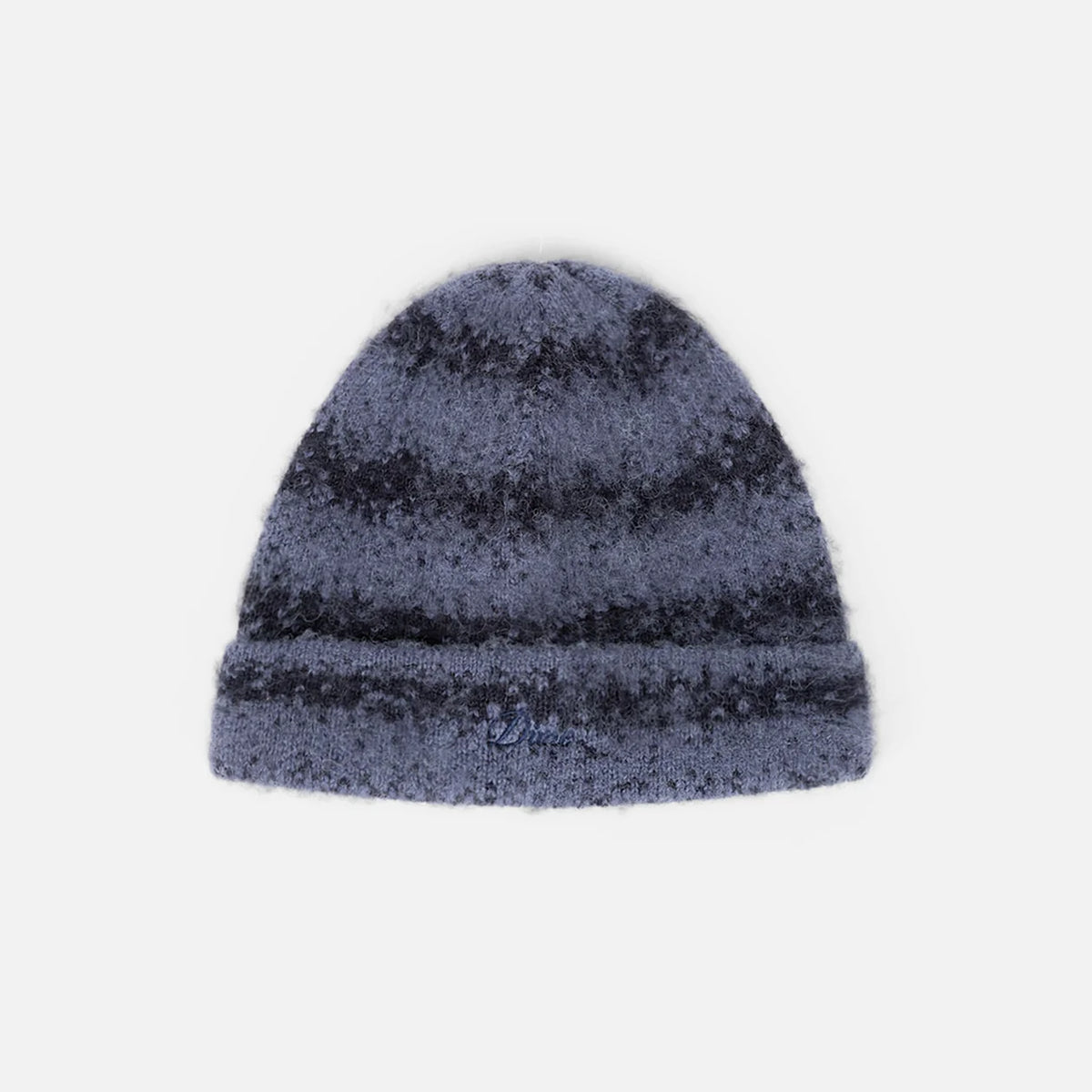 Mohair Striped Beanie