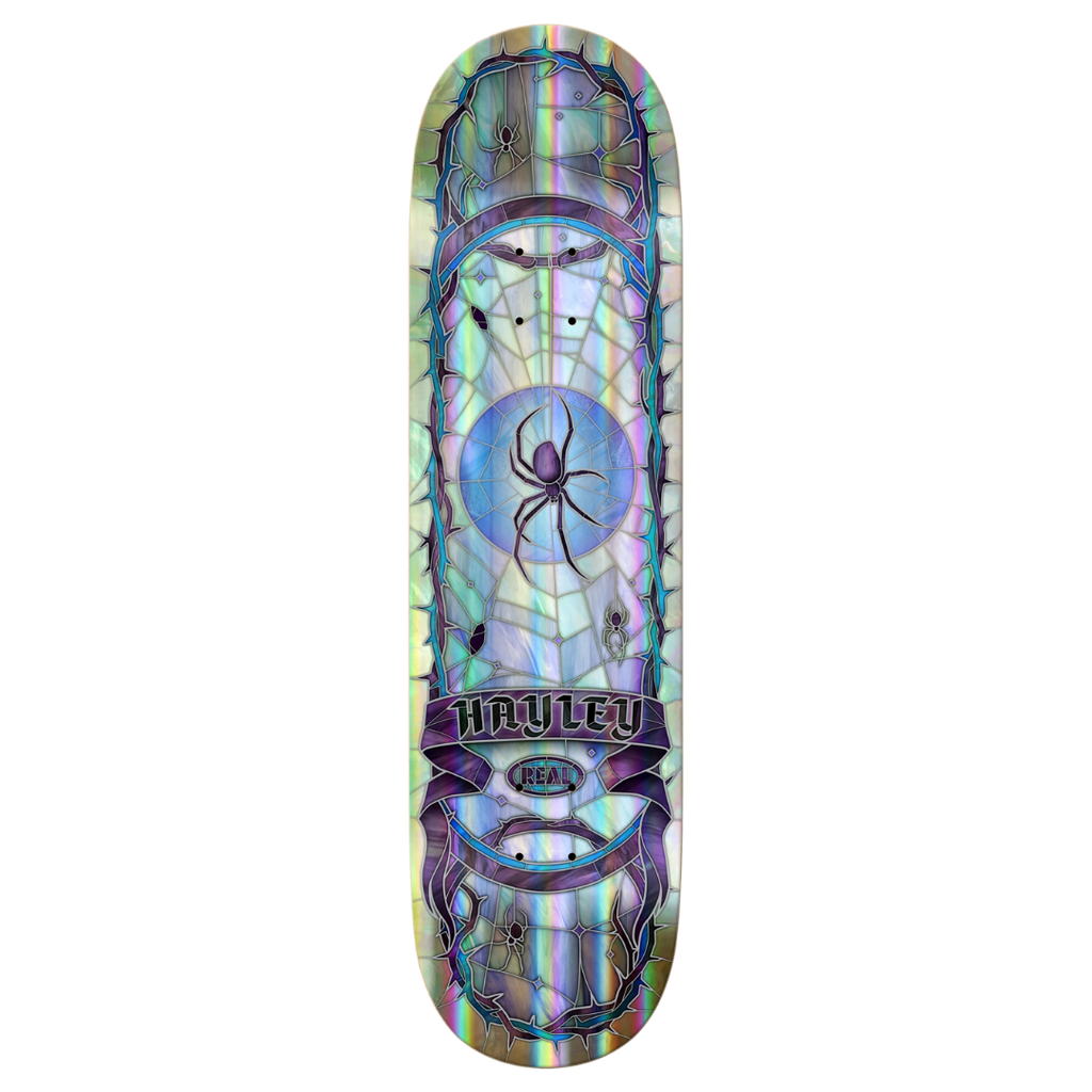 Real Hayley Rainbow Cathedral Deck - 8.25