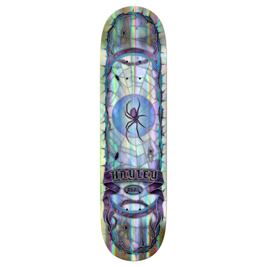 Real Hayley Rainbow Cathedral Deck - 8.25