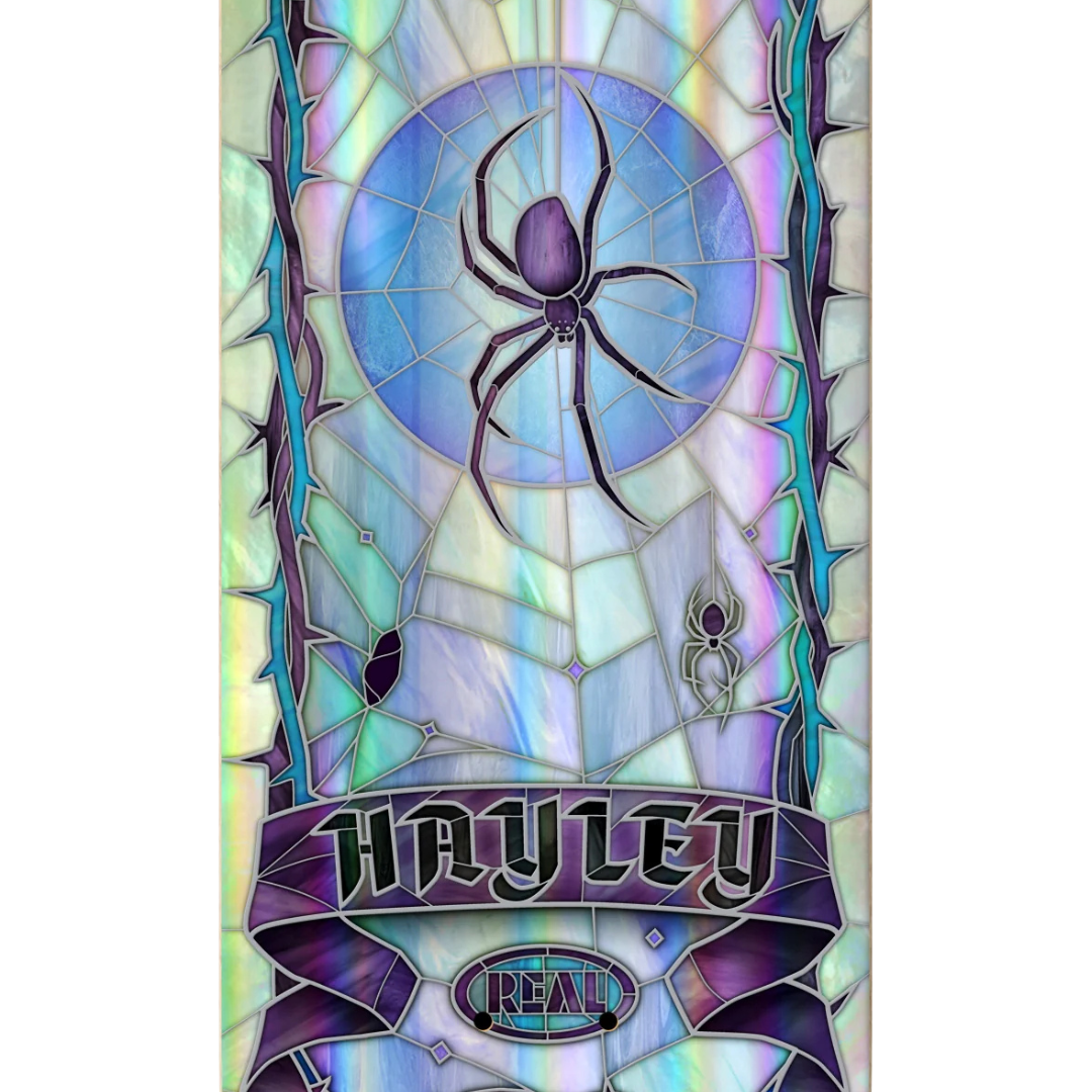 Real Hayley Rainbow Cathedral Deck - 8.25