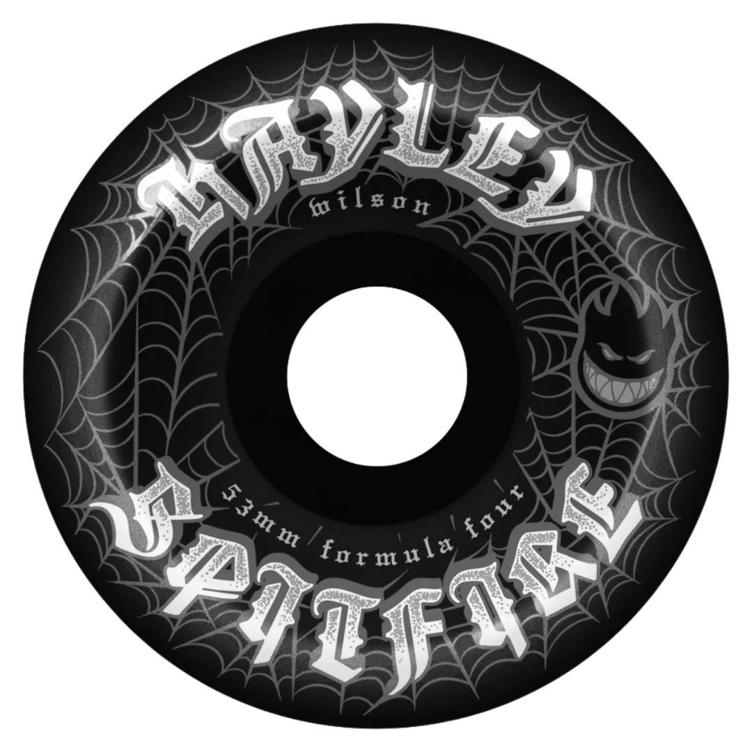 Spitfire Formula Four Hayley Webbed Black Wheel - 53