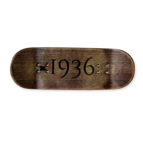 1936 Crime Fingerboard Deck