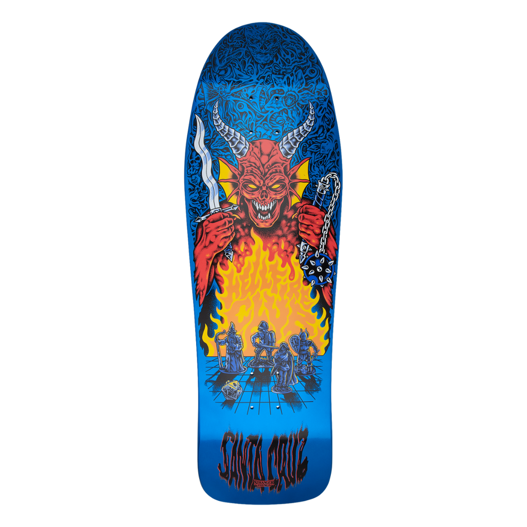Santa Cruz x Stranger Things Knox Hellfire Pit Deck - 10.07