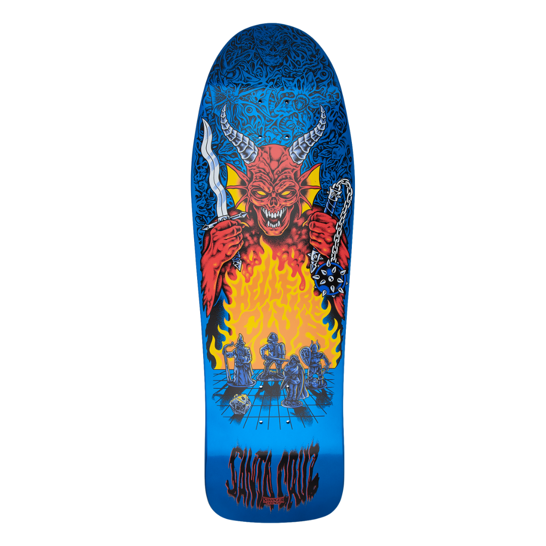 Santa Cruz x Stranger Things Knox Hellfire Pit Deck - 10.07