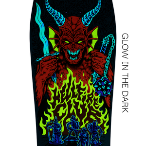 Santa Cruz x Stranger Things Knox Hellfire Pit Deck - 10.07