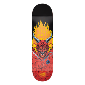 Santa Cruz x Stranger Things Hellfire Club Deck - 8.25