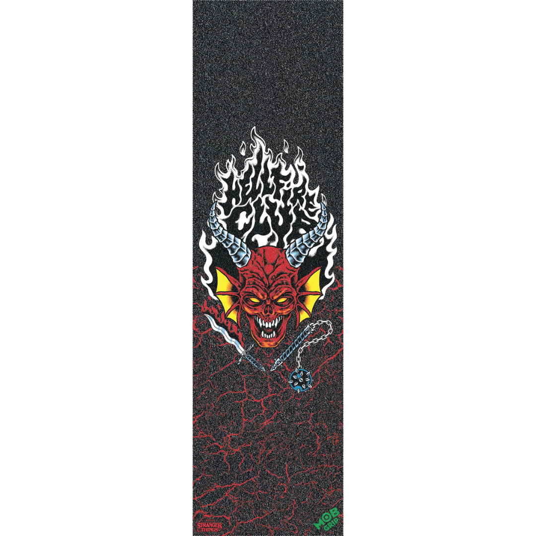 Santa Cruz x Stranger Things Hellfire Club Grip
