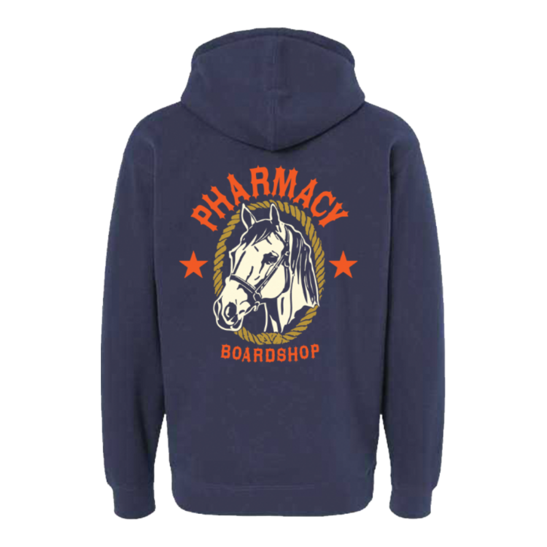 Pharmacy Horse Zip-Up (Navy)