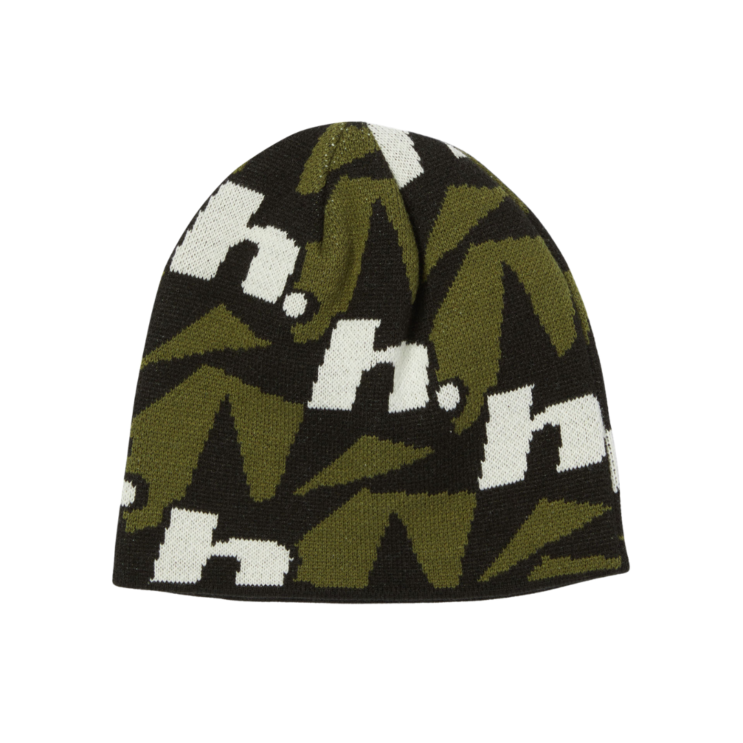 HUF H Star Repeat Skull Beanie