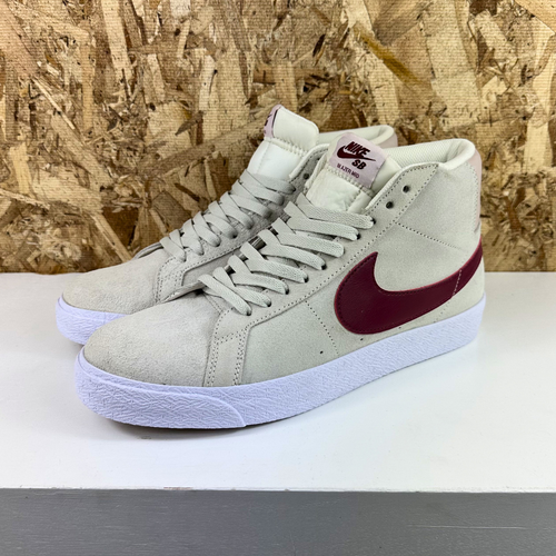 Blazer Mid - Ivory/Noble Red
