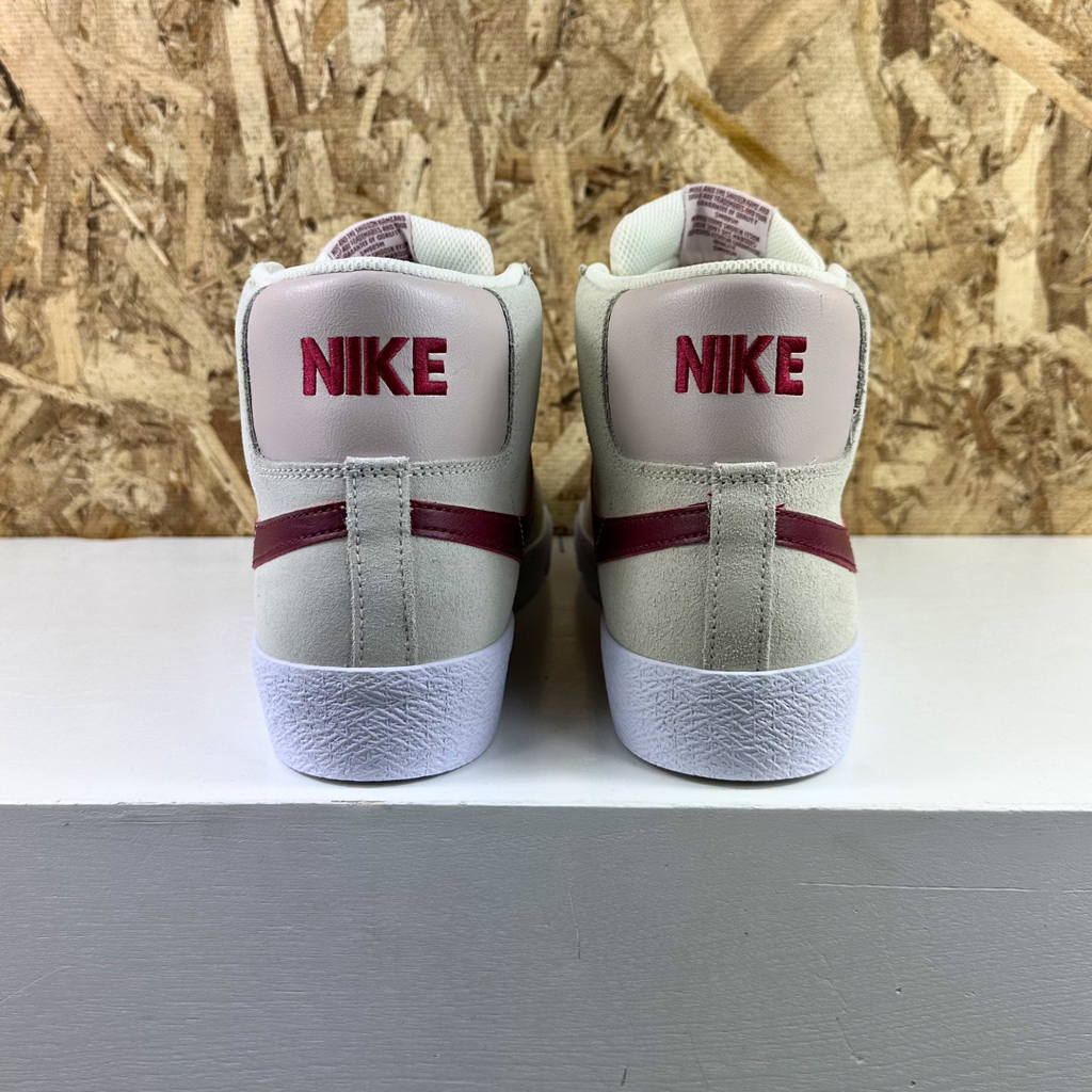 Blazer Mid - Ivory/Noble Red