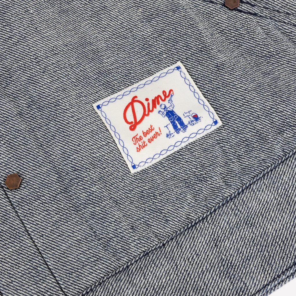 Pleated Denim Jacket