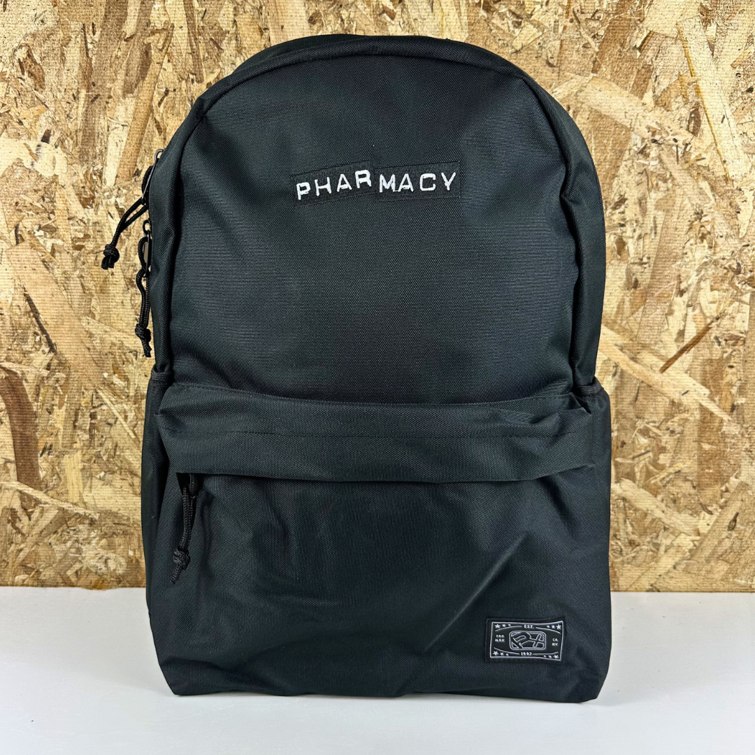 Punch Label Backpack - Black