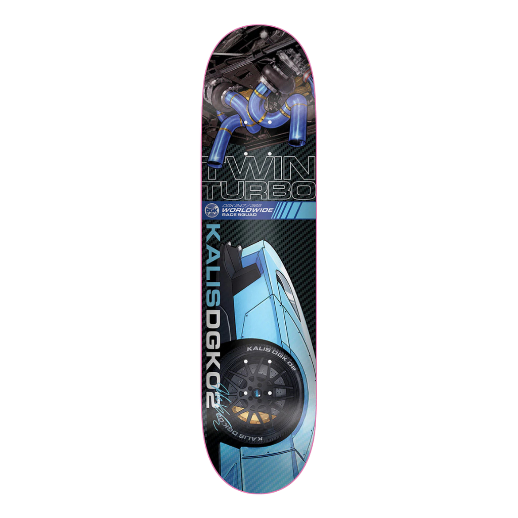 DGK Twin Turbo Kalis Deck - 8.06