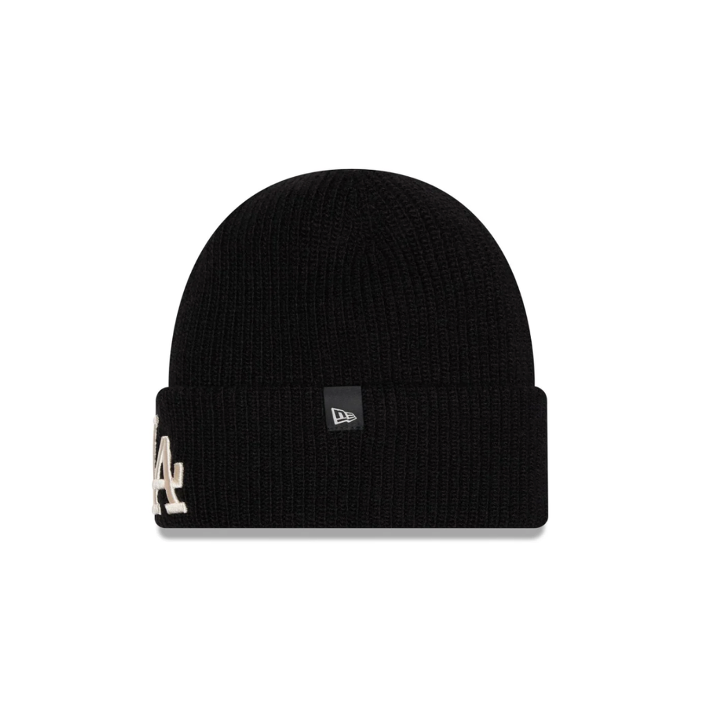 LA Dodgers Knit Cuff Beanie - Black