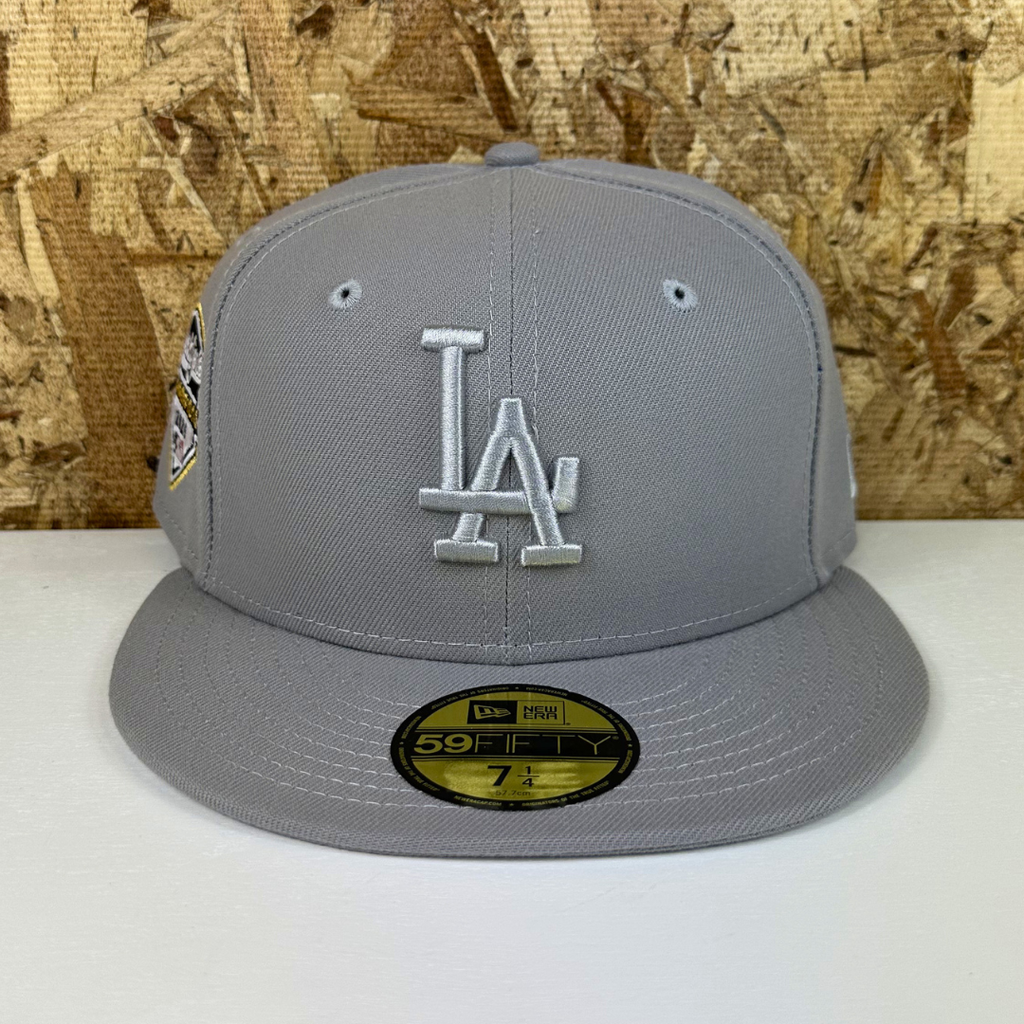 New Era 5950 Fitted Dodgers WS25 Hat - Gry/Gry