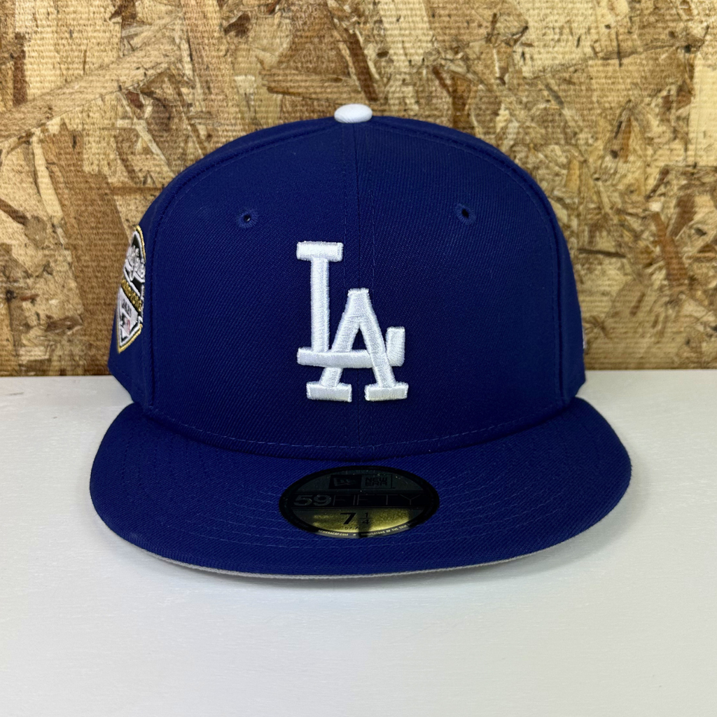 New Era 5950 Fitted Dodgers WS25 Hat - Blu/Wht