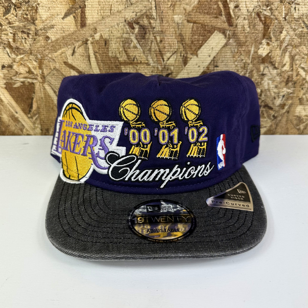New Era "19TWENTY" Los Angeles Lakers Champions Snapback - Purple
