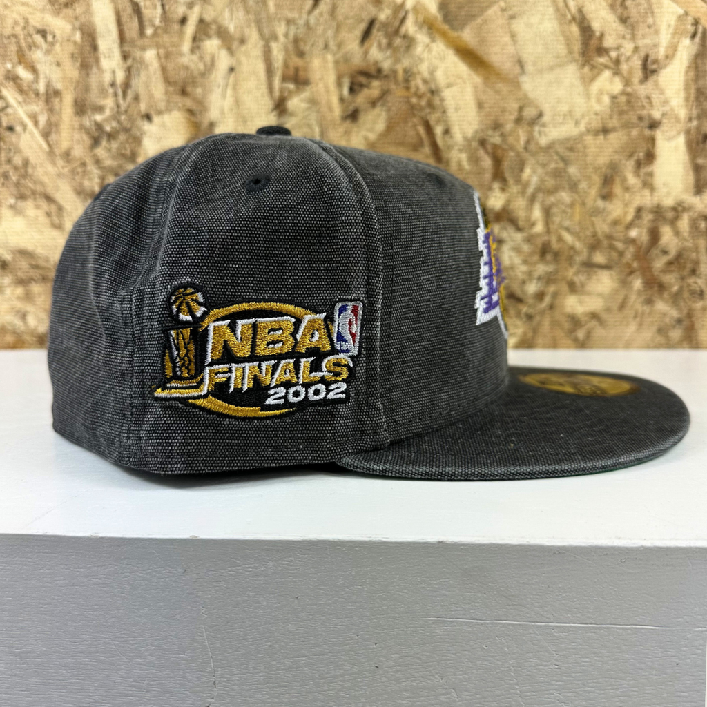 New Era "59Fifty" LA Lakers Washed Canvas Fitted Hat
