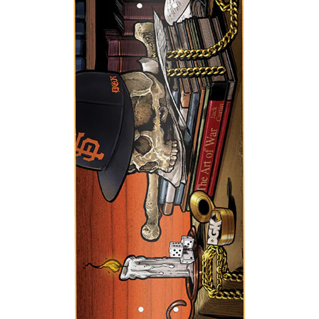 DGK Life (Twin Tail) Curtin Deck - 8.25