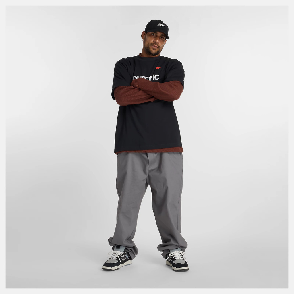 New Balance Numeric Linear Logo Tee