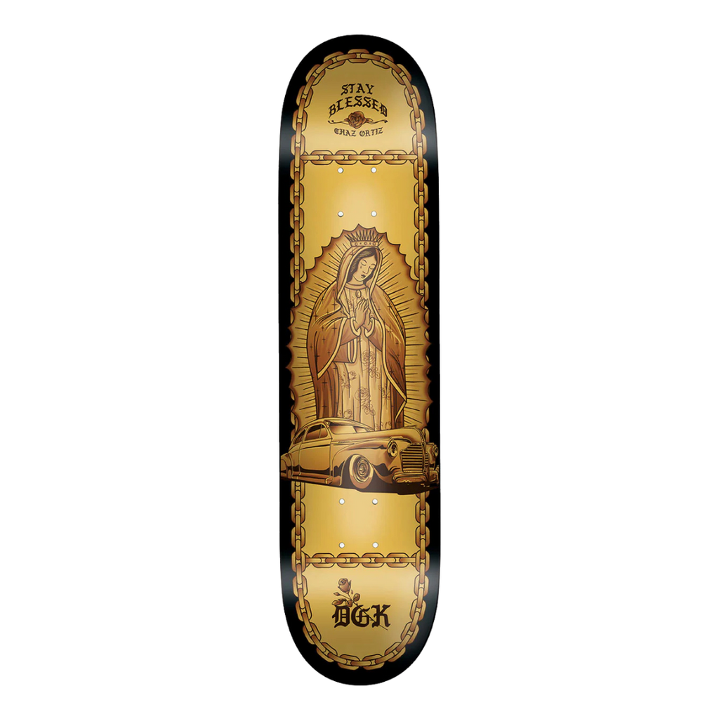 DGK Lo-Side (Dipped) Ortiz Deck - 8.1