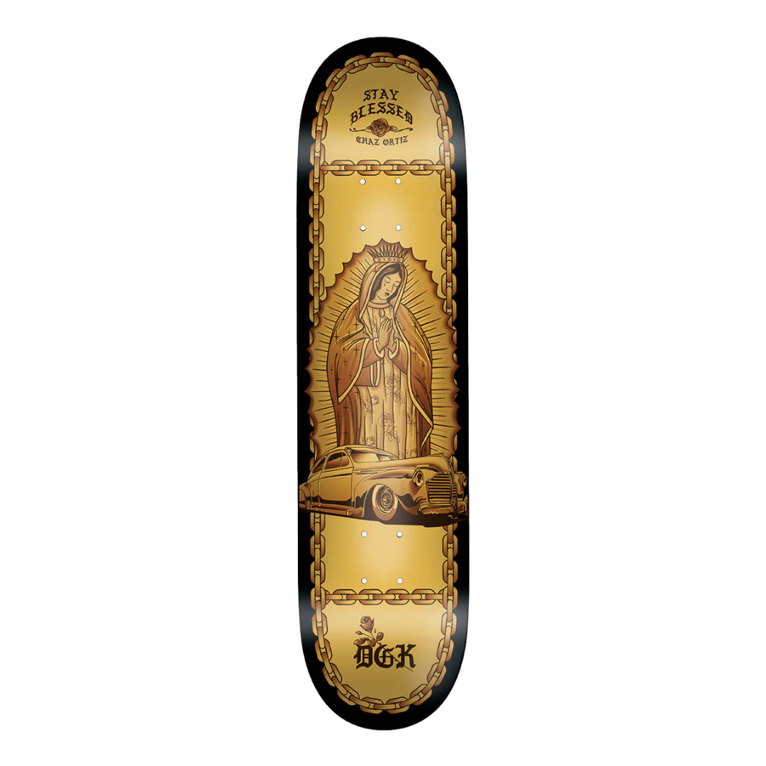 DGK Lo-Side (Dipped) Ortiz Deck - 8.1