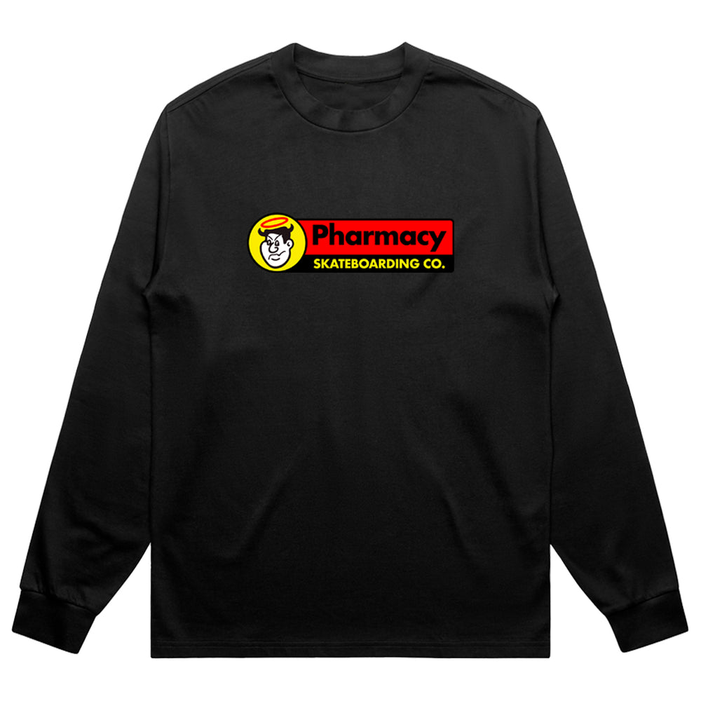 Pharmacy Evil Sam L/S Tee (White Only)