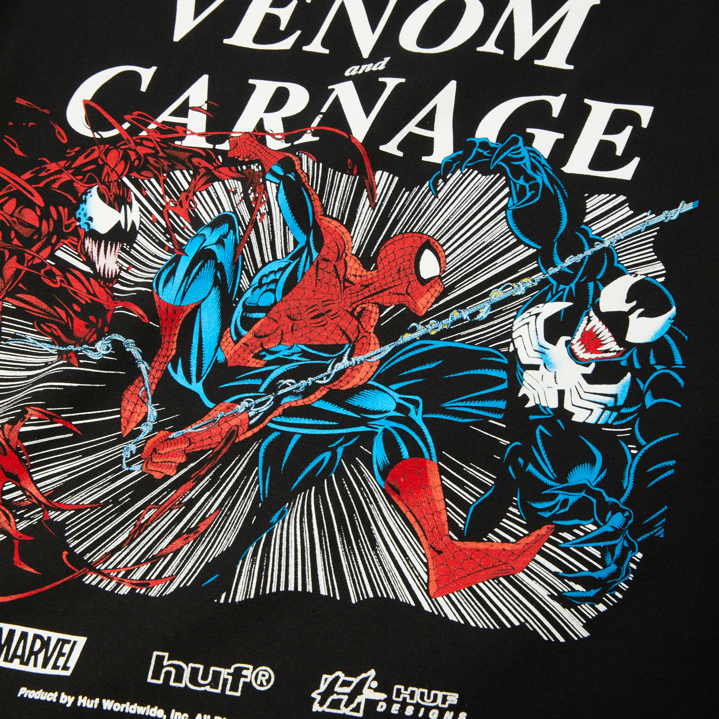HUF x Spiderman Maximum Carnage Tee