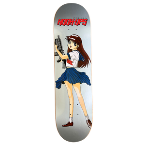 Hook-Ups Machine Gun Girl Deck - 8.25