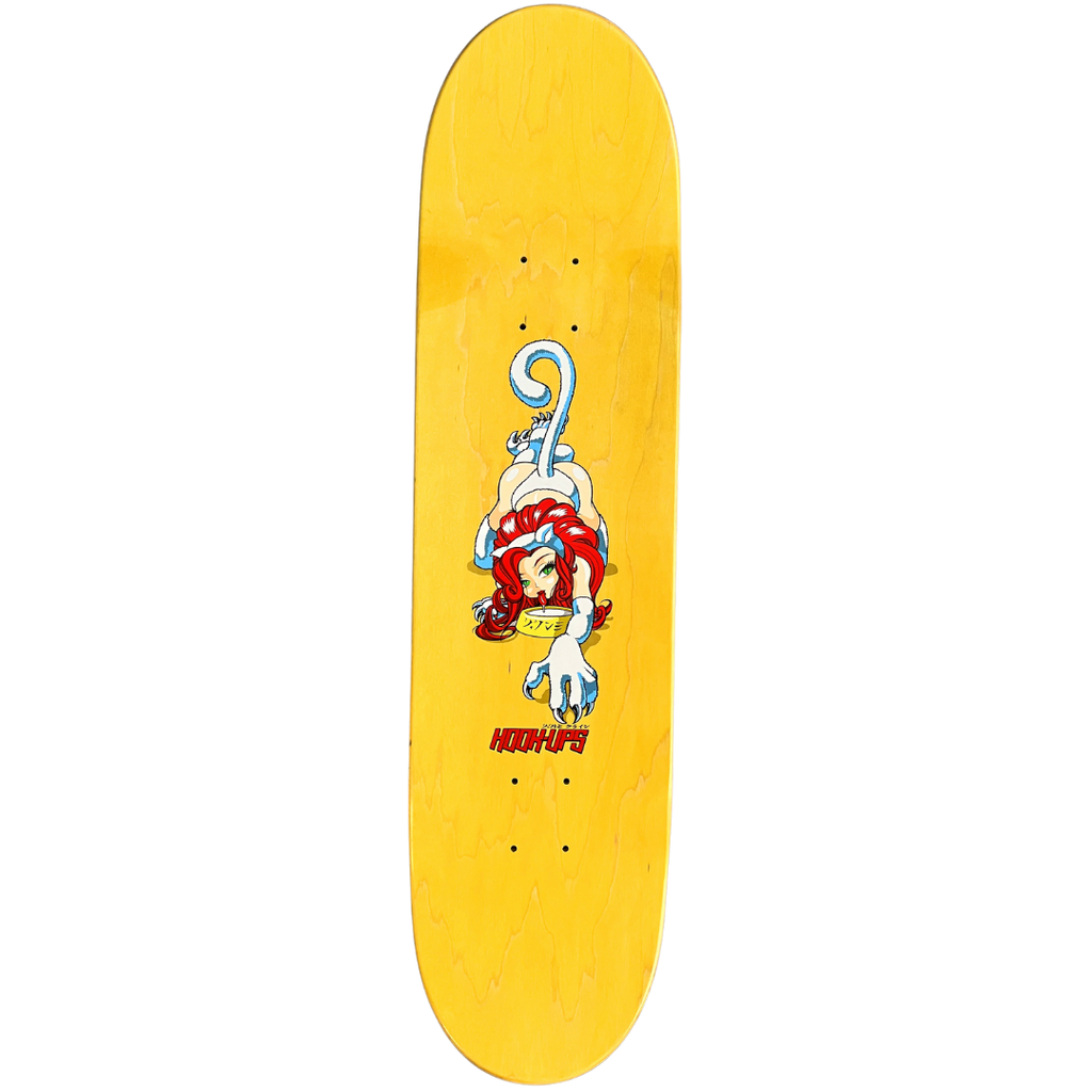 Hook-Ups Milky Cat Deck - 8.25