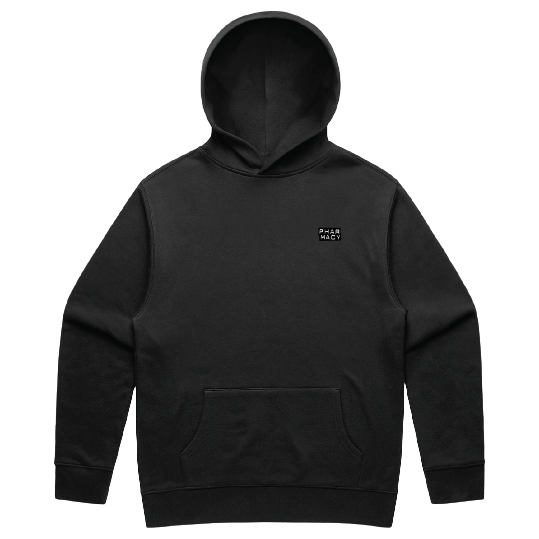 Pharmacy Mini Stacked Emb Pullover SP (Black)