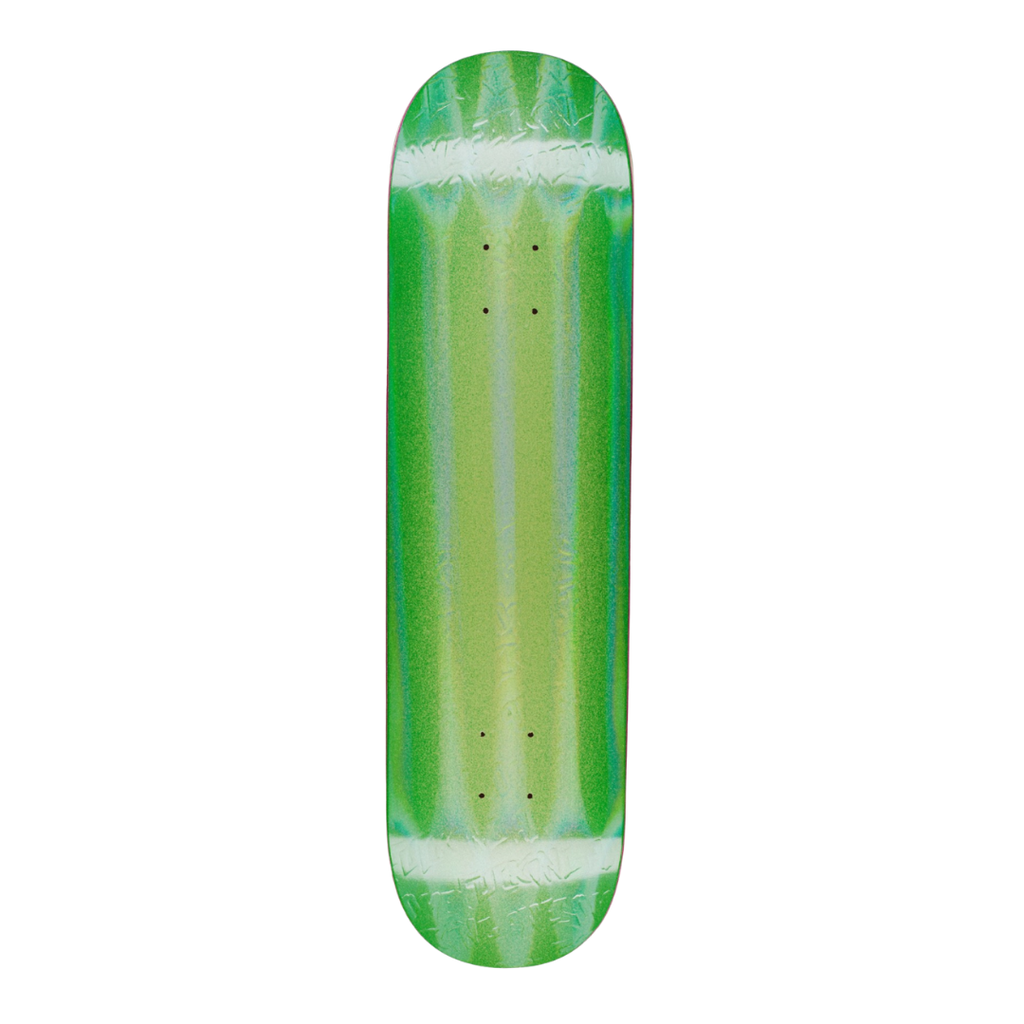 Neon Green Stamp FA Logo Embossed Deck - Shape 1 - 8.5