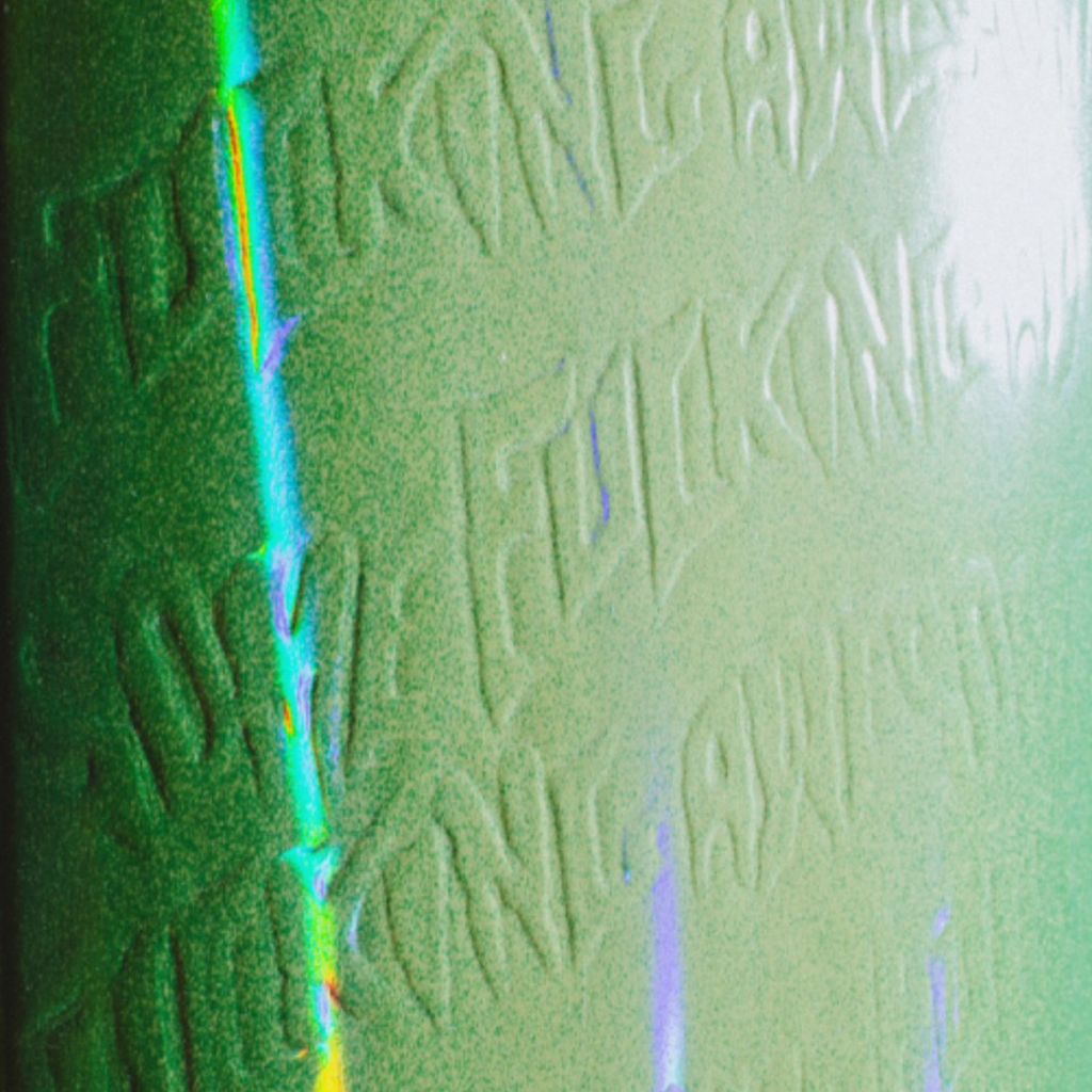 Neon Green Stamp FA Logo Embossed Deck - Shape 1 - 8.5