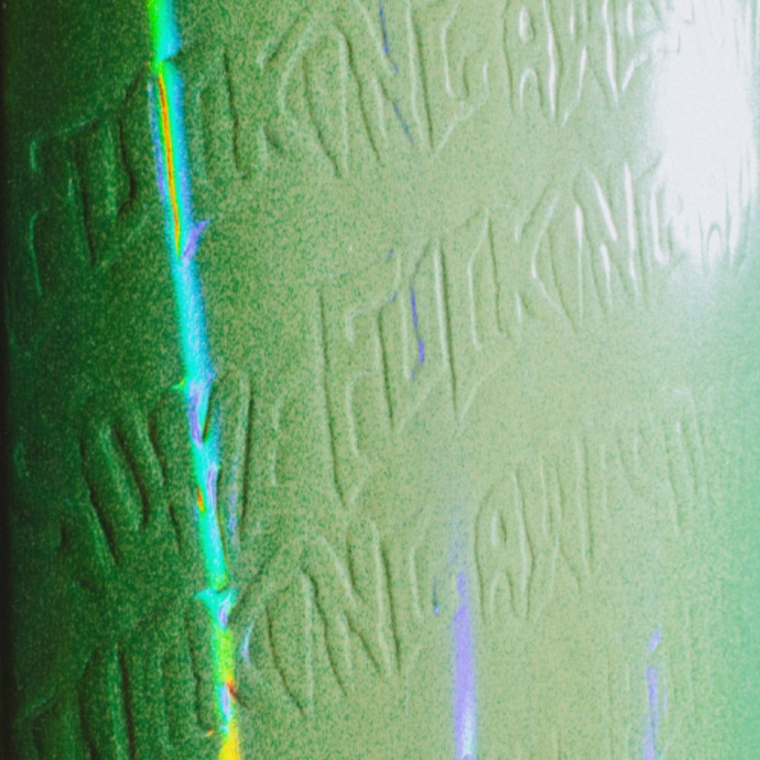 Neon Green Stamp FA Logo Embossed Deck - Shape 1 - 8.5