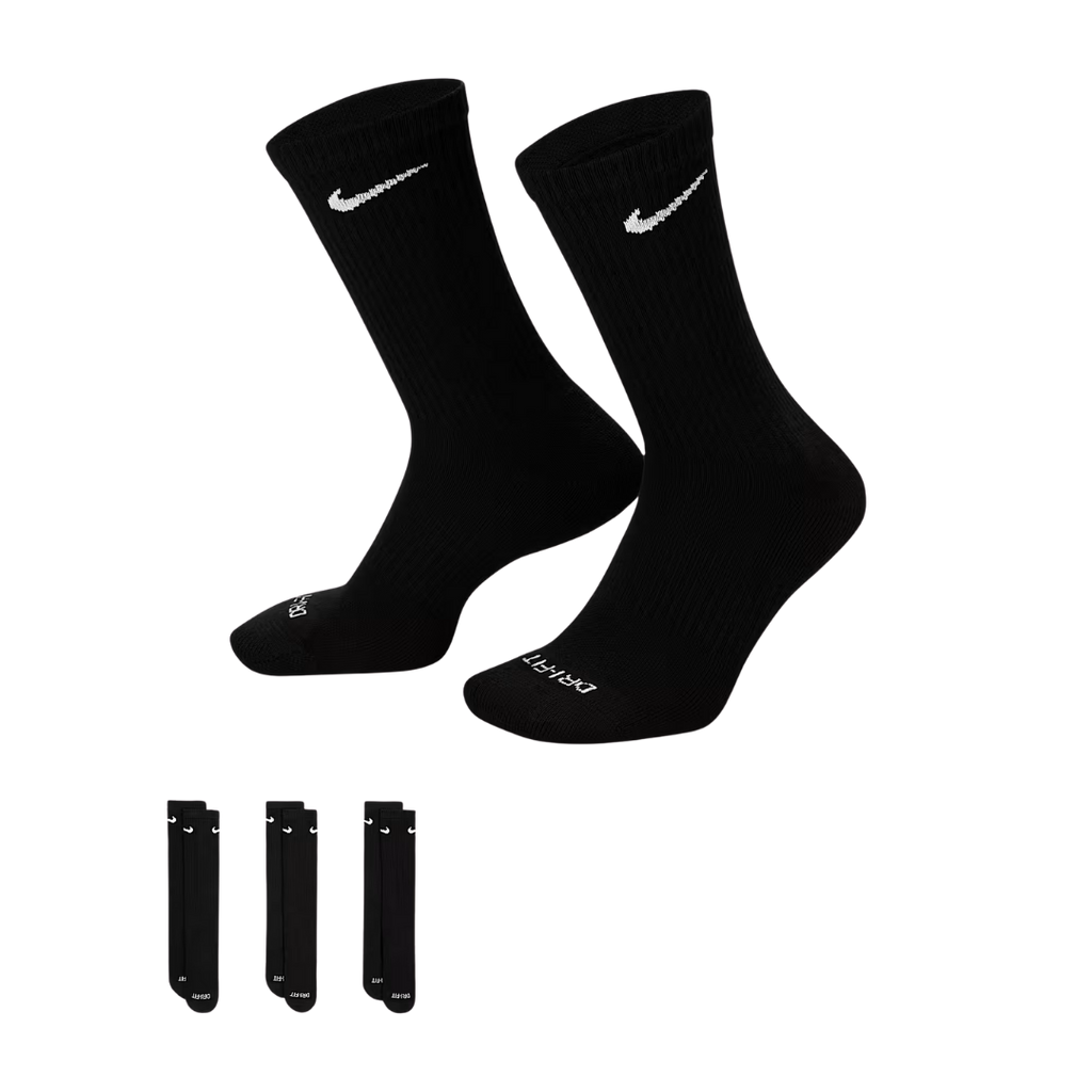 Nike Everyday Plus Cushioned Crew Sock (3 Pack)