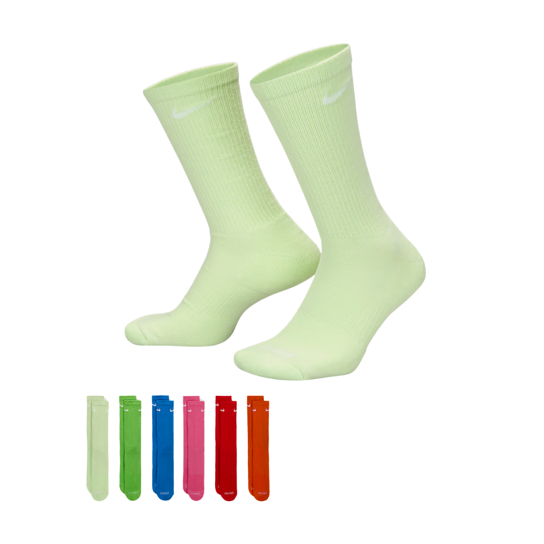 Nike Everyday Cushion Crew Sock (6 Pack)