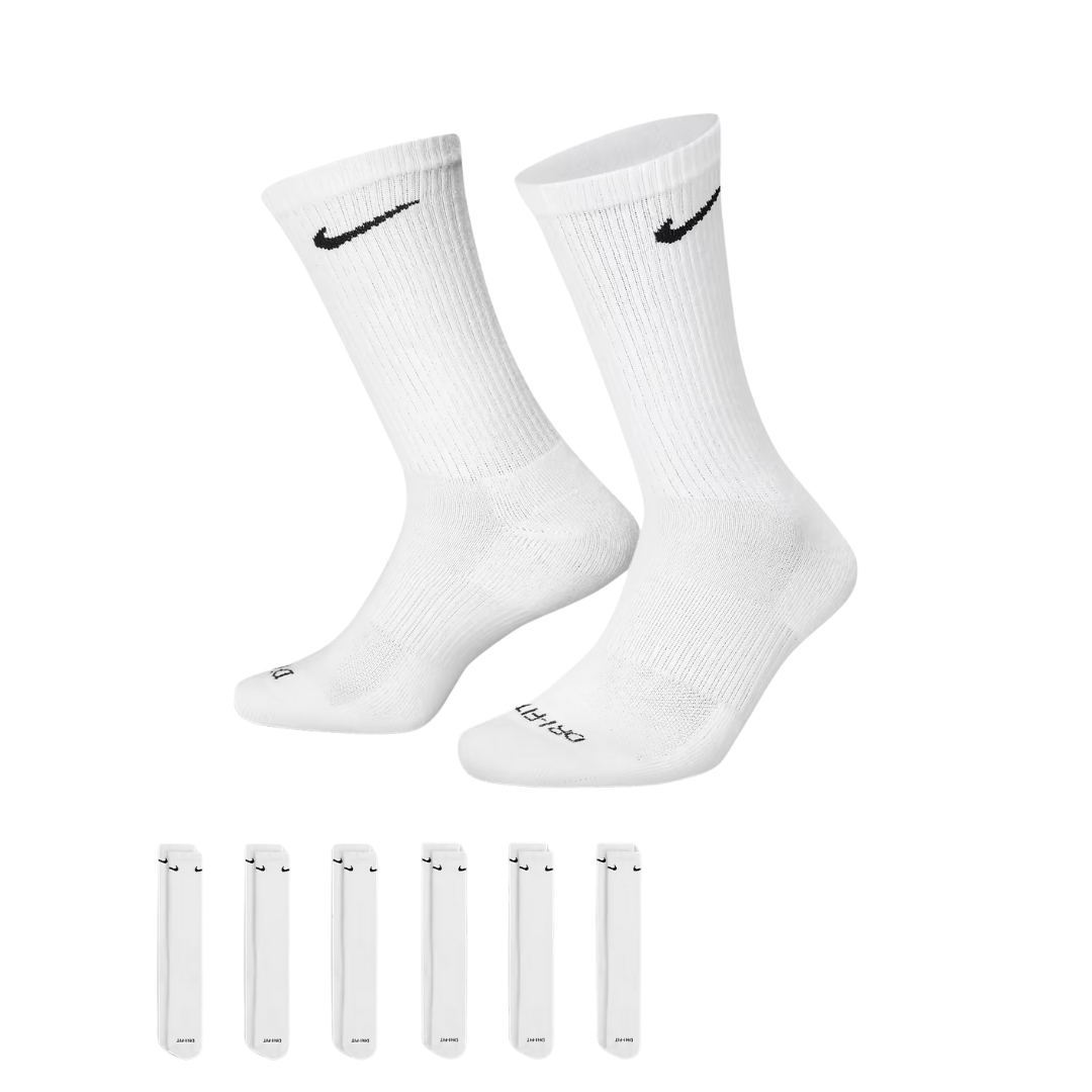 Nike Everyday Cushion Crew Sock (6 Pack)