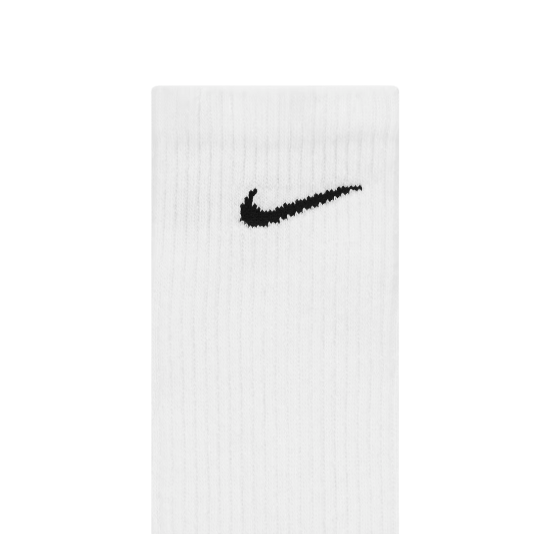 nike 6 pack cushion crew socks white