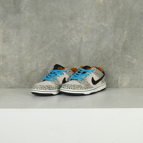 Nike SB Dunk Low Child Safari "Olympics" (Black, Monarch, Summit White, Chlorine Blue)