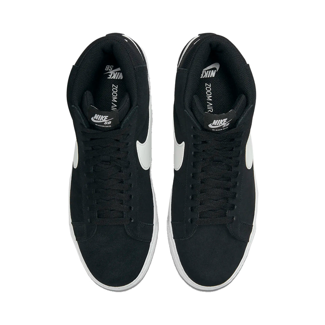 Nike sb zoom blazer mid schuh (black white) hotsell