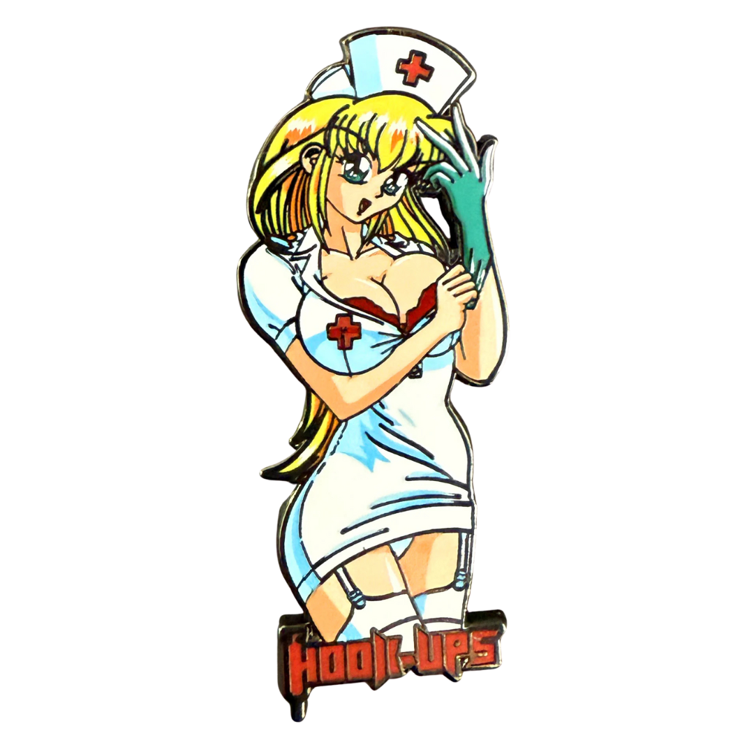 Hook-Ups Pin - Nurse Daisy