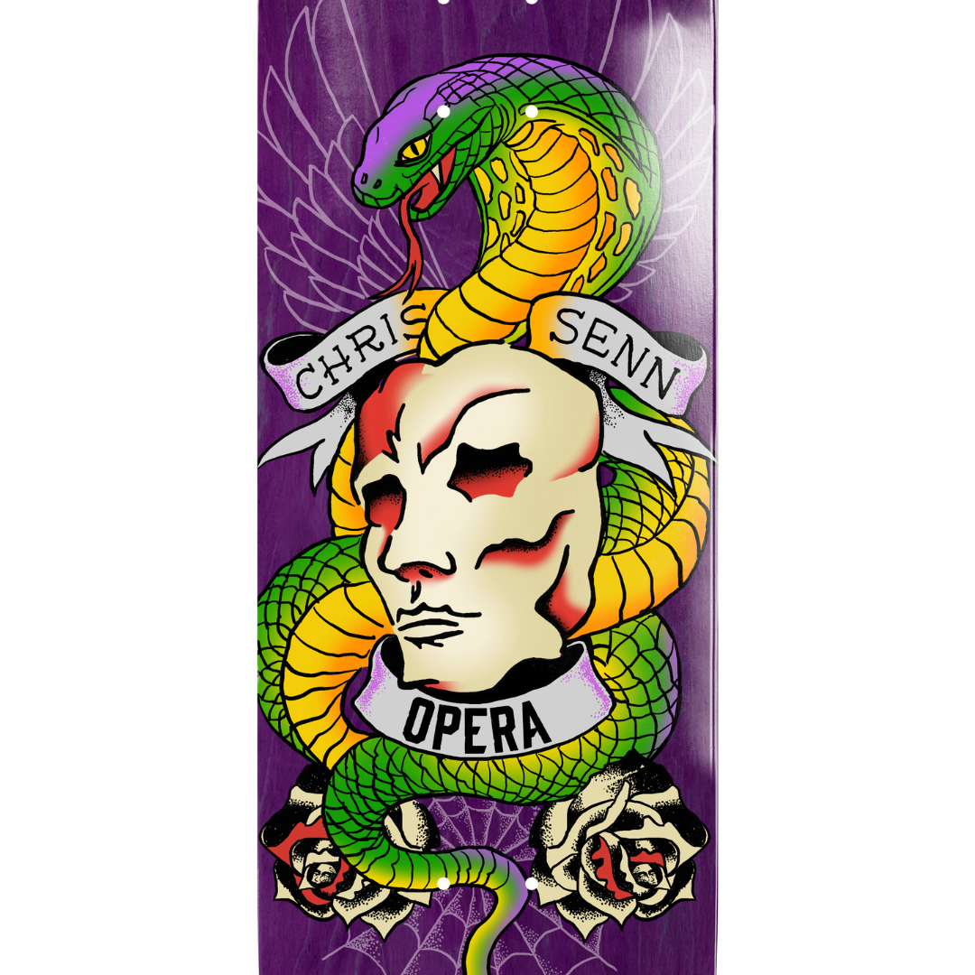 Opera Skate Shop Day Chris Senn Guest Deck - 8.75