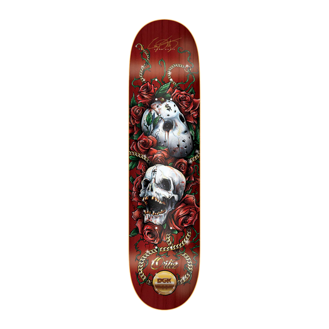 DGK Los Muertos Ortiz Deck - 8.1