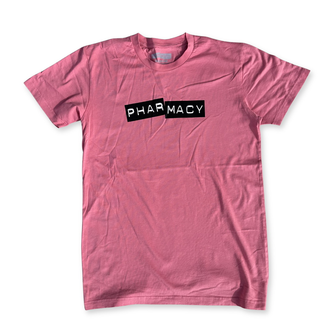 Pharmacy Punch Label Tee - Pink