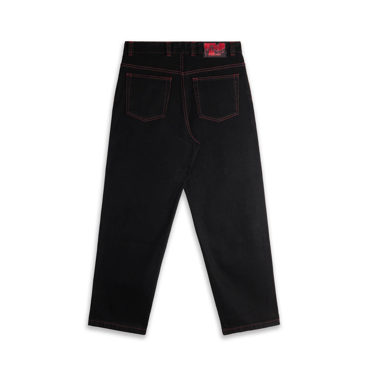 93! Pants Black/Red