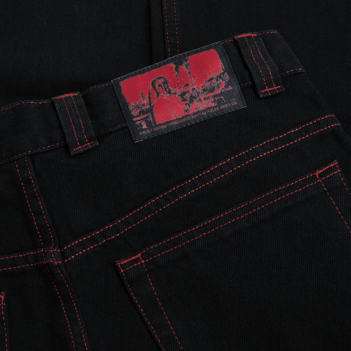 93! Pants Black/Red