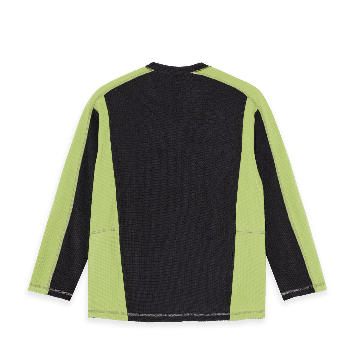 Grid Fleece Sweater