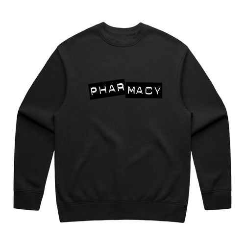 Pharmacy Punch Embroidered Crewneck