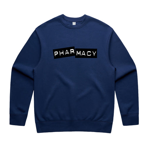 Pharmacy Punch Embroidered Crewneck